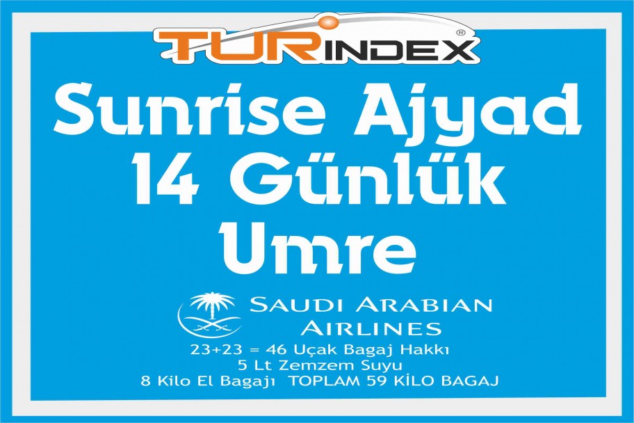 4 KASIM TURU Sunrise Ajyad Otel 14G - 4 kasım Turu